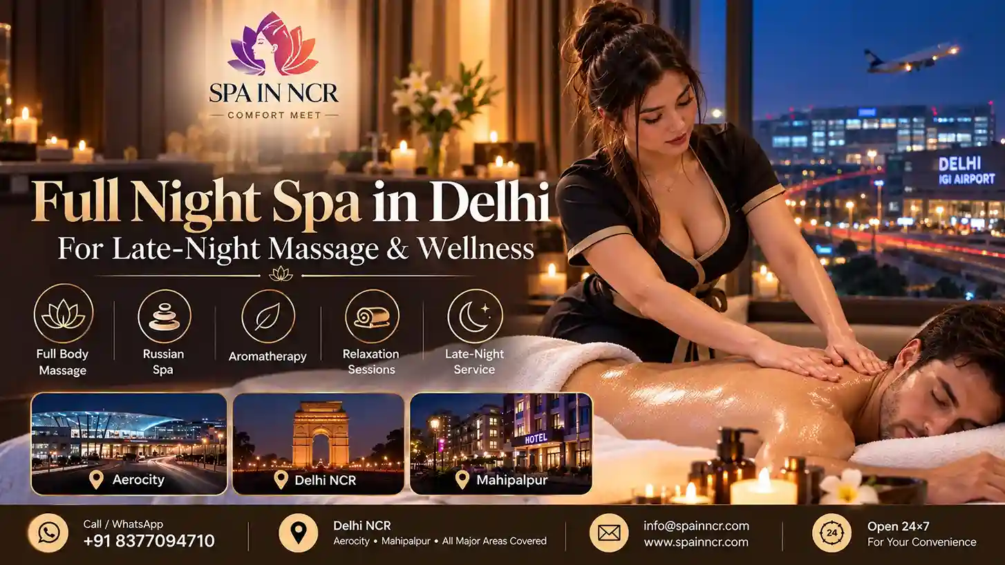 Full Night Spa in Delhi — Russian Spa Aerocity and Mahipalpur