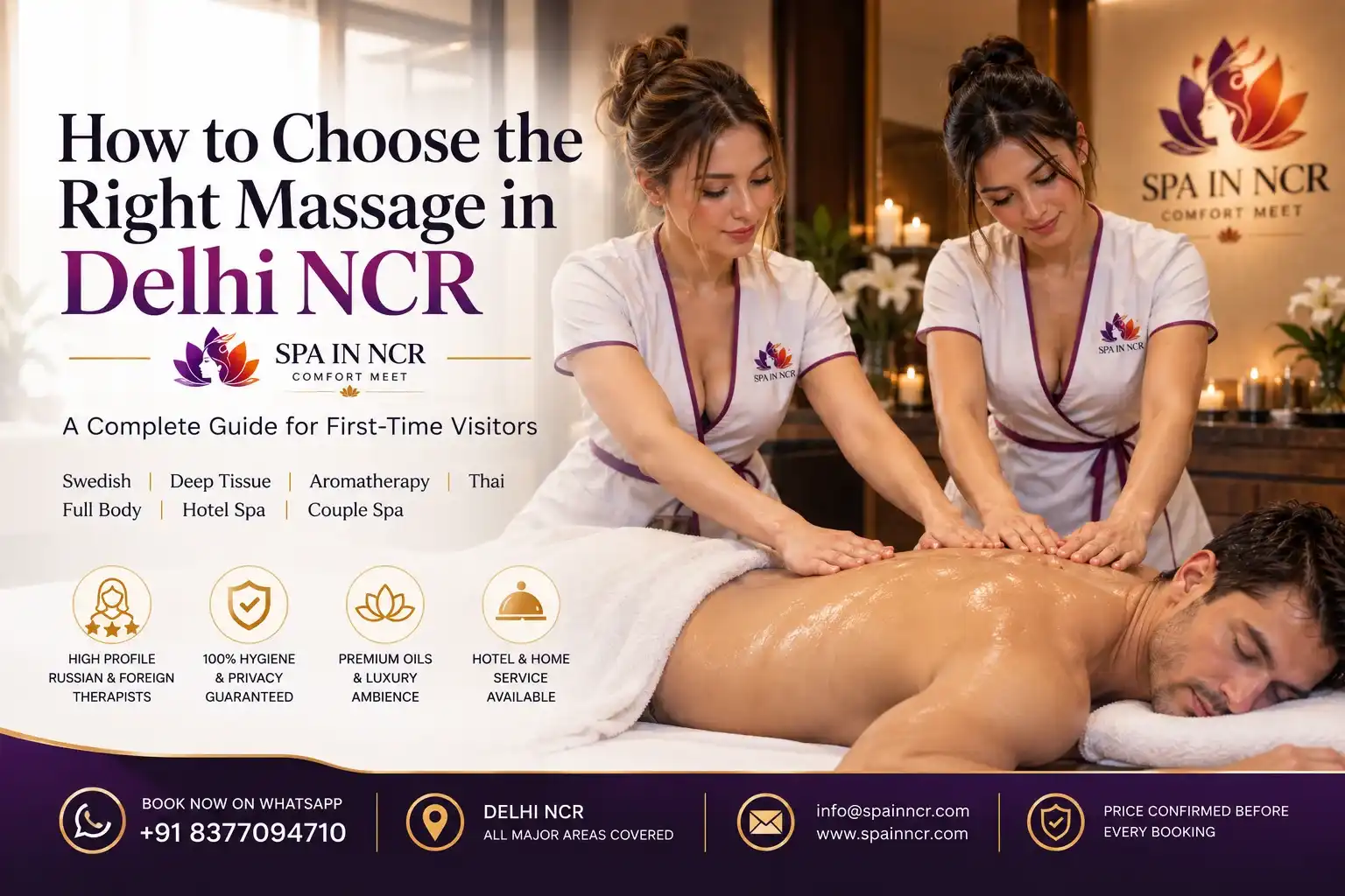 How to Choose the Right Massage in Delhi NCR